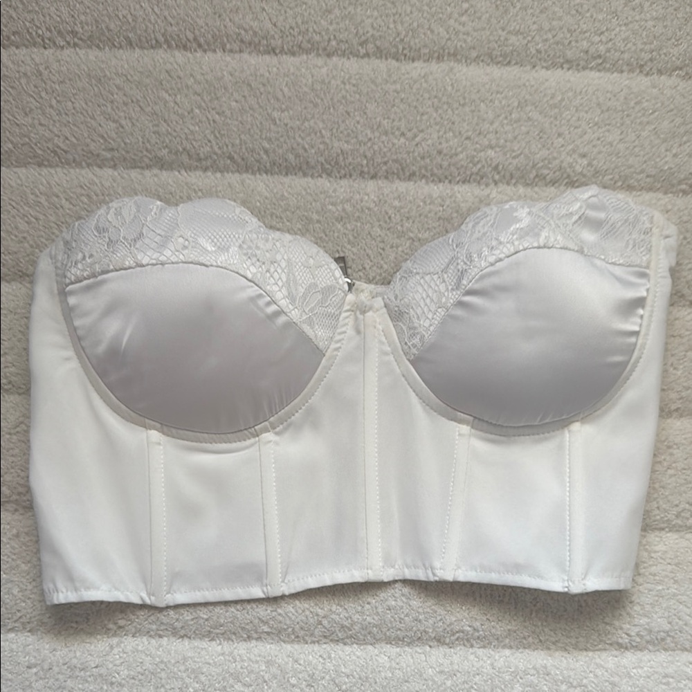 Missguided White Corset Top